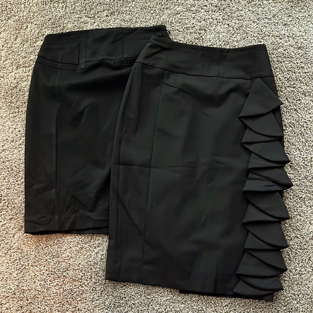Express high waisted black pencil skirts